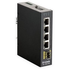 Коммутатор D-LINK Коммутатор DIS-100G-5SW/A1A Промышленный неуправляемый коммутатор с 4 портами 10/100/1000Base-T и 1 портом 1000Base-X SFP. RTL {10}