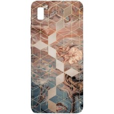 GRESSO Чехол (клип-кейс) Meridian, для ZTE Blade L210, золотистый/синий [gr17aaae9038]