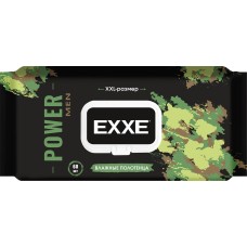 Салфетки влажные MASTER FRESH С0008267 EXXE MEN Влажные полотенца POWER, 60 штук