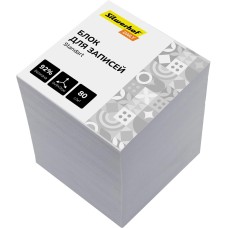 SILWERHOF Блок для записей бумажный Daily Стандарт 90x90x90мм 80г/м2 92% белый