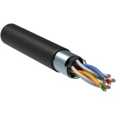 ITK Кабель информационный Generica BC3-C5E04-339-305-G кат.5E FTP 4 пары 24AWG LDPE внешний 305м черный