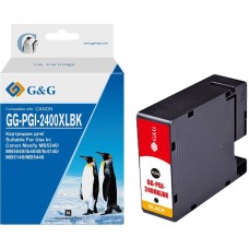 Картридж струйный G&G Картридж струйный GG-PGI-2400XLBK PGI-2400XL BK черный (74.6мл) для Canon Maxify iB4040/iB4140/МВ5040/MB5140/МВ5340/MB5440