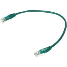 LANMASTER Патч-корд TWT-45-45-0.3-GN UTP RJ-45 вил.-вилка RJ-45 кат.5E 0.3м зеленый ПВХ (уп.:1шт)