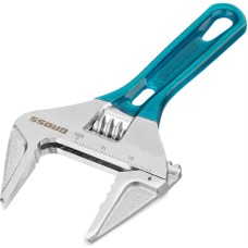 GROSS Ключ разводной, 120 мм, CrV, укороченная ручка 15564