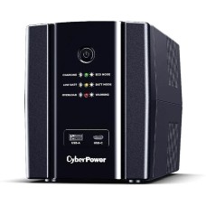 CYBERPOWER UPS UT1500EG, 1500VA/900W, L-INT, A.SIN, LED, USB, CHRG, RJ45/11, SCHUKOx4