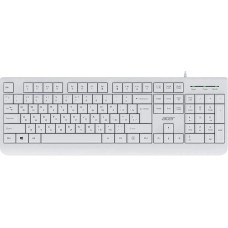 Клавиатура ACER Клавиатура OKW400 белый USB Multimedia (ZL.KBDEE.01B) каб.:1.8м