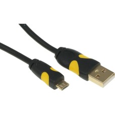 NONAME Кабель 2A Smooth connector USB (m)-micro USB (m) 1.5м черный
