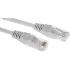 HYPERLINE Патч-корд PC-LPM-UTP-RJ45-RJ45-C5e-10M-LSZH-GY UTP RJ-45 вил.-вилка RJ-45 кат.5E 10м серый LSZH 24AWG