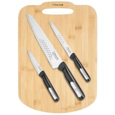 RONDELL Набор ножей кухон. Bayoneta RD-1569 компл.:4предм. разд.дос. черный блистер