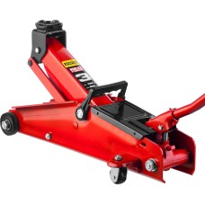 STAYER R-33 RED FORCE, 3 т, 135 - 400 мм, подкатной домкрат с увеличенным подъемом, Professional (43154-3)