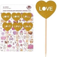 MULTIDOM Набор топперов для украшения 