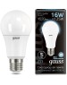 GAUSS Лампа светодиодная A60 16Вт цок.:E27 груша 220B св.свеч.бел.нейт. (упак.:1шт) (102502216)