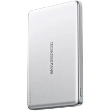 MOVESPEED Внешний аккумулятор (Power Bank) MSP07, 5000мAч, серебристый [msp07 silver]