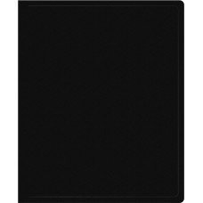 SILWERHOF Папка на 2-х кольцах SE-0413/2RBLK A4 пластик 0.5мм кор.18мм черный