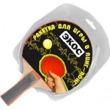 Настольные и спортивные игры ЭКОС PPR-02 ракетка для игры в пинг-понг (323107)