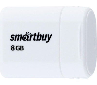 USB флеш SMARTBUY (SB8GBLara-W) 8GB LARA WHITE