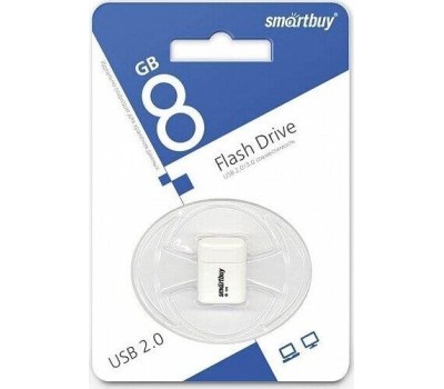 USB флеш SMARTBUY (SB8GBLara-W) 8GB LARA WHITE