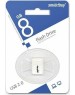 USB флеш SMARTBUY (SB8GBLara-W) 8GB LARA WHITE
