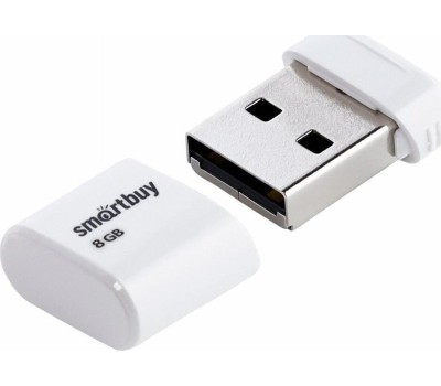USB флеш SMARTBUY (SB8GBLara-W) 8GB LARA WHITE