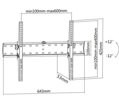 Кронштейн ULTRAMOUNTS UM839T для 32