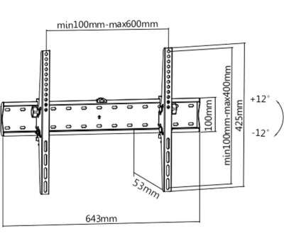 Кронштейн ULTRAMOUNTS UM839T для 32