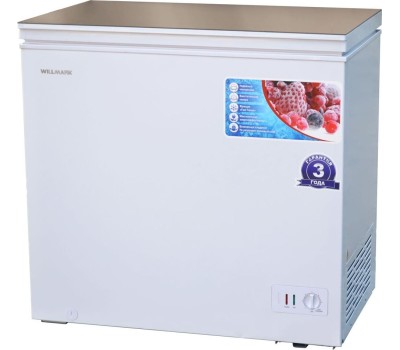 Морозильный ларь WILLMARK CF-250G (225л, до -24С, 2 корз.,стекл. крышка,гар.3 года)