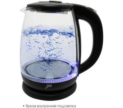 Чайник ЗАРЯ 258-04 стекло