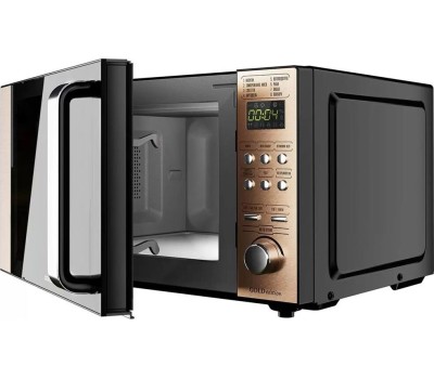Микроволновая печь CENTEK CT-1574 (чёрный/золотой)