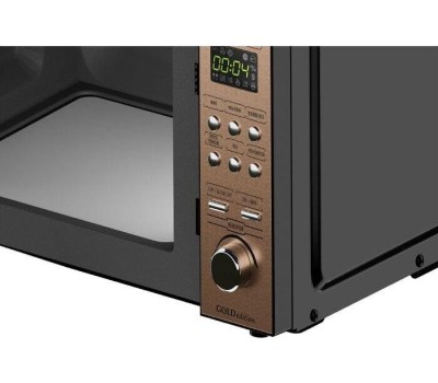 Микроволновая печь CENTEK CT-1574 (чёрный/золотой)
