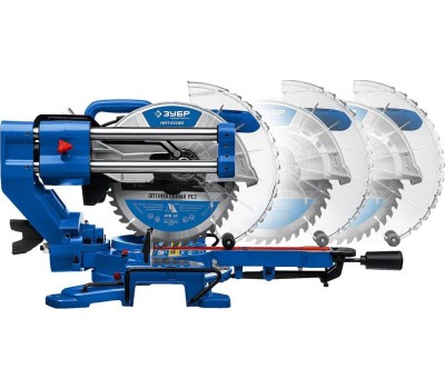 Торцовочная пила ЗУБР ППТ-255-П Профессионал пила торцовочная с протяжкой