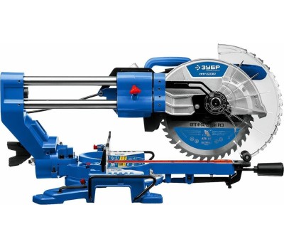 Торцовочная пила ЗУБР ППТ-255-П Профессионал пила торцовочная с протяжкой