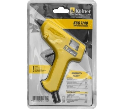 Клеевой пистолет KOLNER KGG 7/40