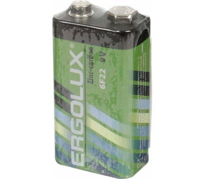 Элементы питания ERGOLUX (12443) 6F22SR1