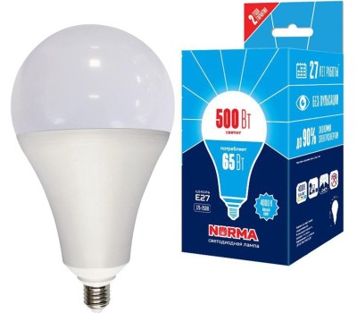 ЭЛЕКТРИКА VOLPE (UL-00005617) LED-A160-65W/4000K/E27/FR/NR картон