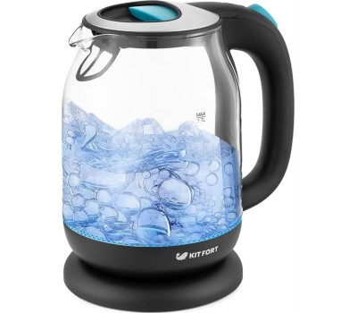 Чайник KITFORT КТ-654-1 1.7л. 2200Вт голубой