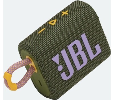 Колонка портативная JBL GO 3 GREEN (JBLGO3GRN) [ПИ]