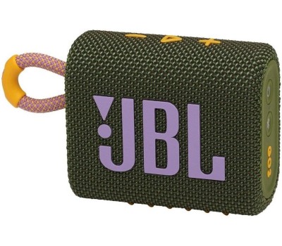 Колонка портативная JBL GO 3 GREEN (JBLGO3GRN) [ПИ]