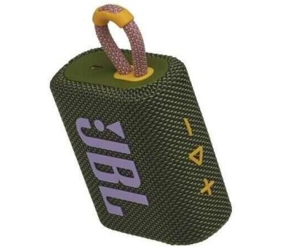 Колонка портативная JBL GO 3 GREEN (JBLGO3GRN) [ПИ]