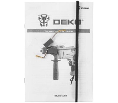 Дрель ударная сетевая DEKO DKID850W с быстрозажимным патроном, 850Вт 063-4155