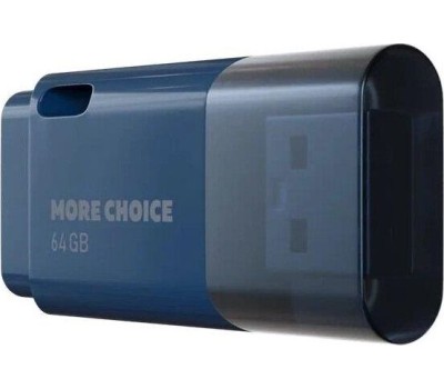 флэш-накопитель MORE CHOICE (4610196401114) MF64 USB 64GB 2.0 Dark Blue