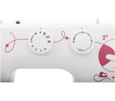 JANOME Sew Cat 57 белый/рисунок