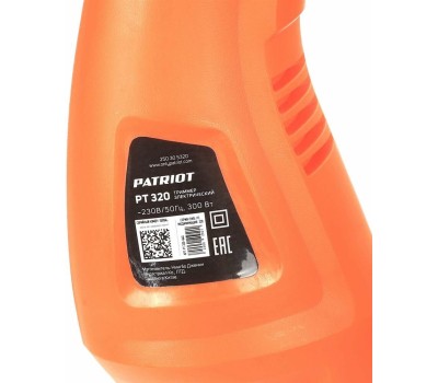 Триммер PATRIOT Триммер электрический PT 320 300Вт 0.4л.с. неразбор.штан. реж.эл.:леска упак.:1шт.