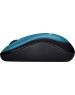 LOGITECH Мышь M185, оптическая, беспроводная, USB, черный и синий 910-002632