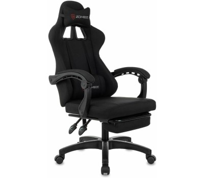 ZOMBIE Кресло игровое Weaver, на колесиках, ткань, черный [ weaver b]