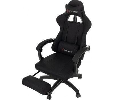 ZOMBIE Кресло игровое Weaver, на колесиках, ткань, черный [ weaver b]