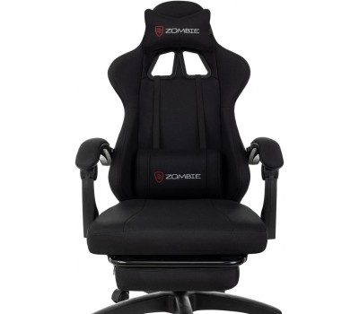 ZOMBIE Кресло игровое Weaver, на колесиках, ткань, черный [ weaver b]