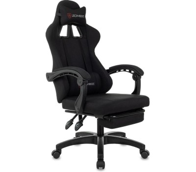 ZOMBIE Кресло игровое Weaver, на колесиках, ткань, черный [ weaver b]