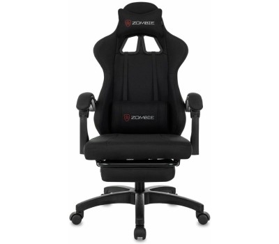 ZOMBIE Кресло игровое Weaver, на колесиках, ткань, черный [ weaver b]