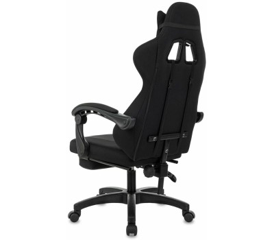 ZOMBIE Кресло игровое Weaver, на колесиках, ткань, черный [ weaver b]