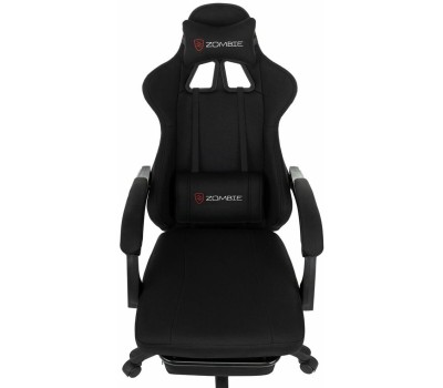 ZOMBIE Кресло игровое Weaver, на колесиках, ткань, черный [ weaver b]